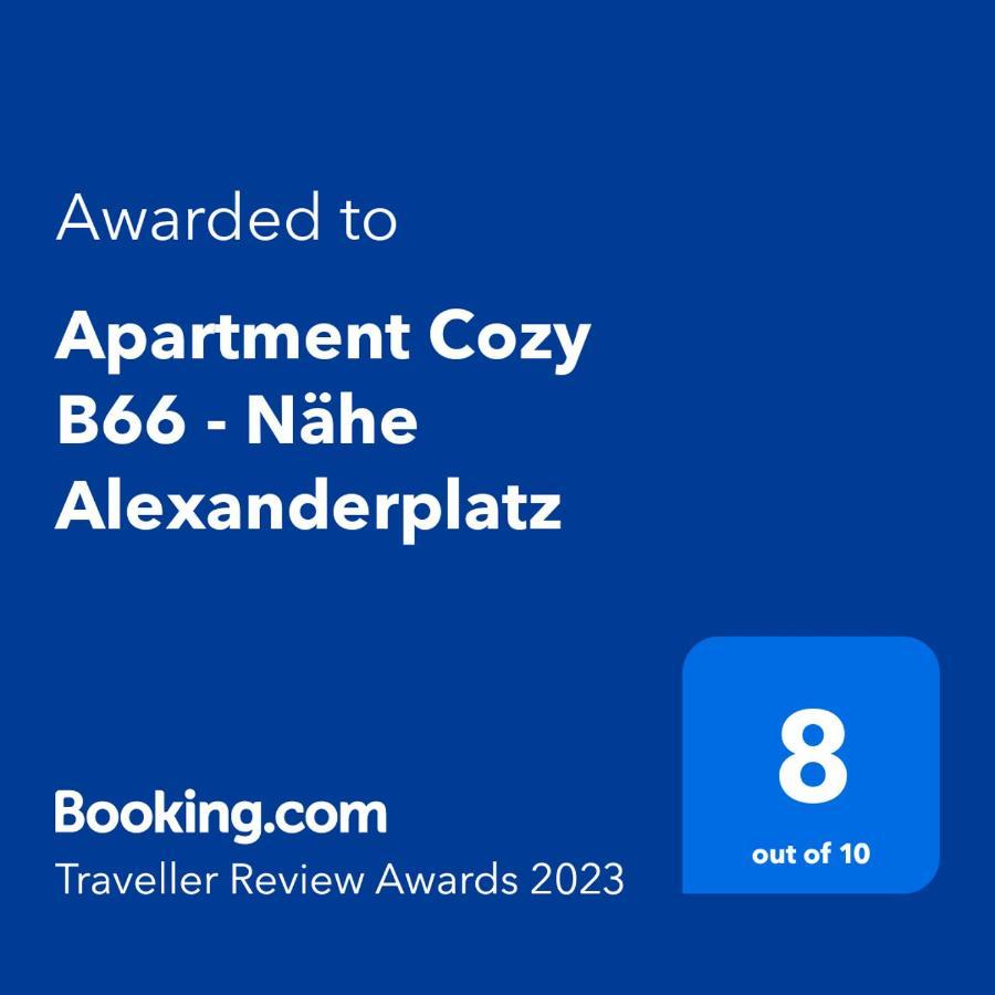 Apartment Cozy B66 - Naehe Alexanderplatz Berlin Eksteriør bilde